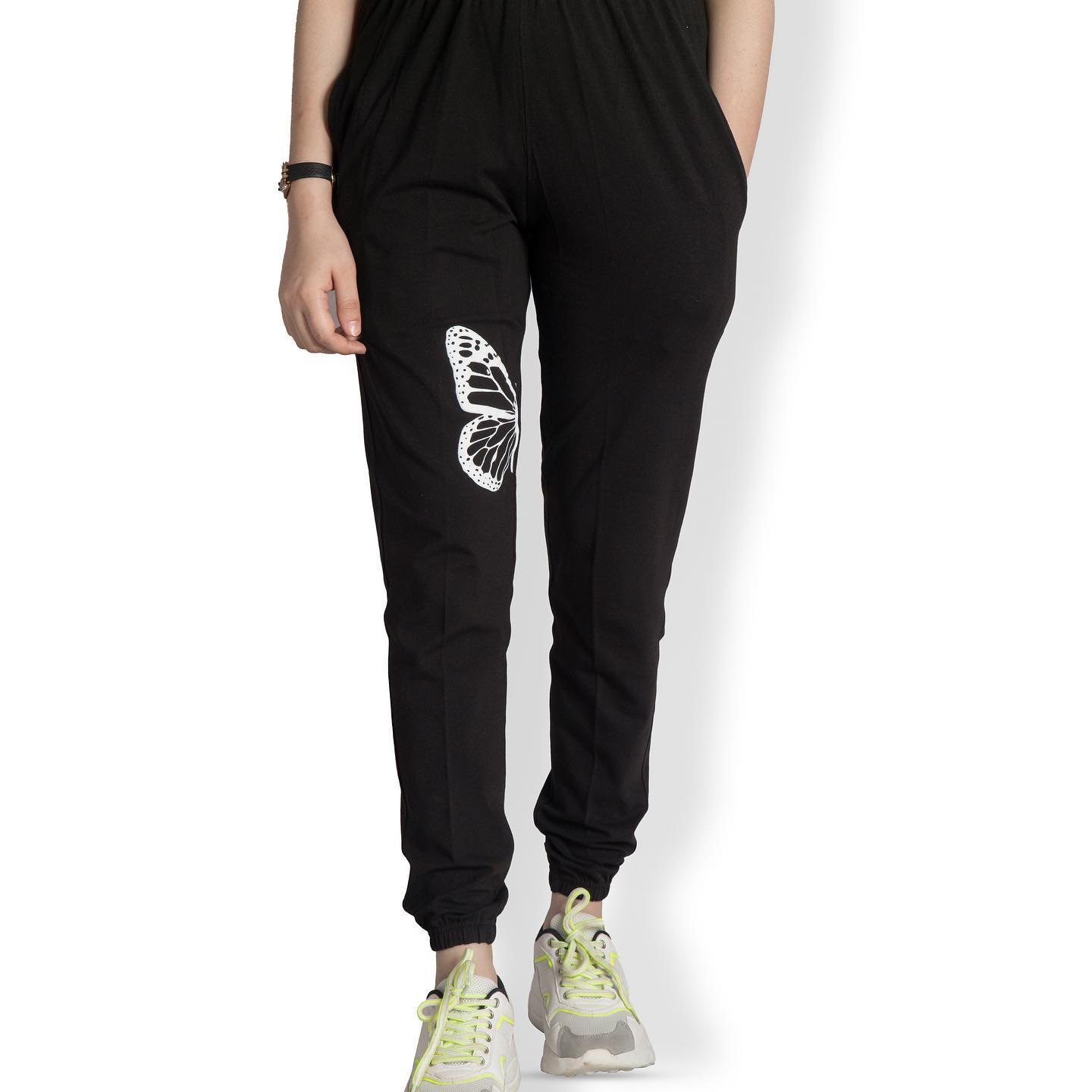 Butterfly Black Sweatpant