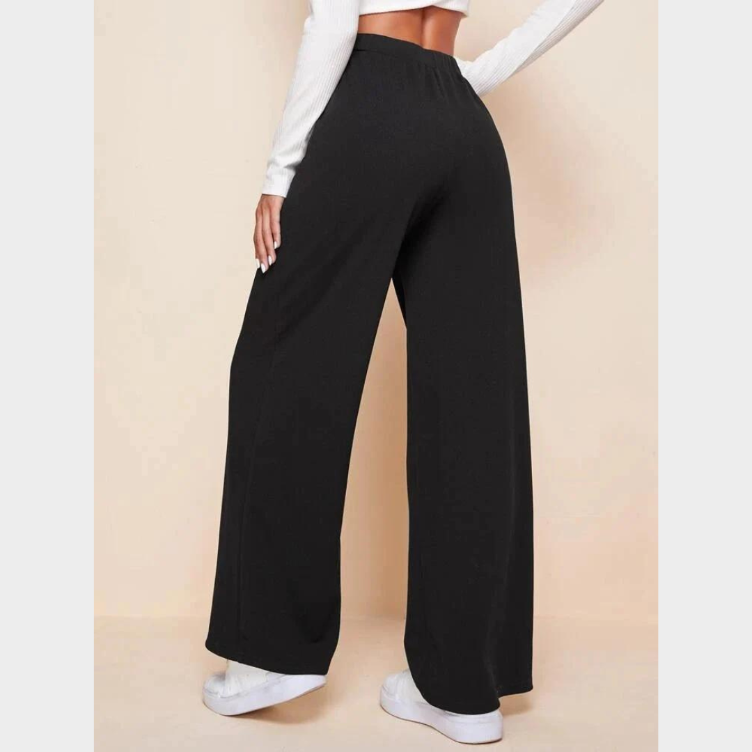 Black Cotton Sweatpants